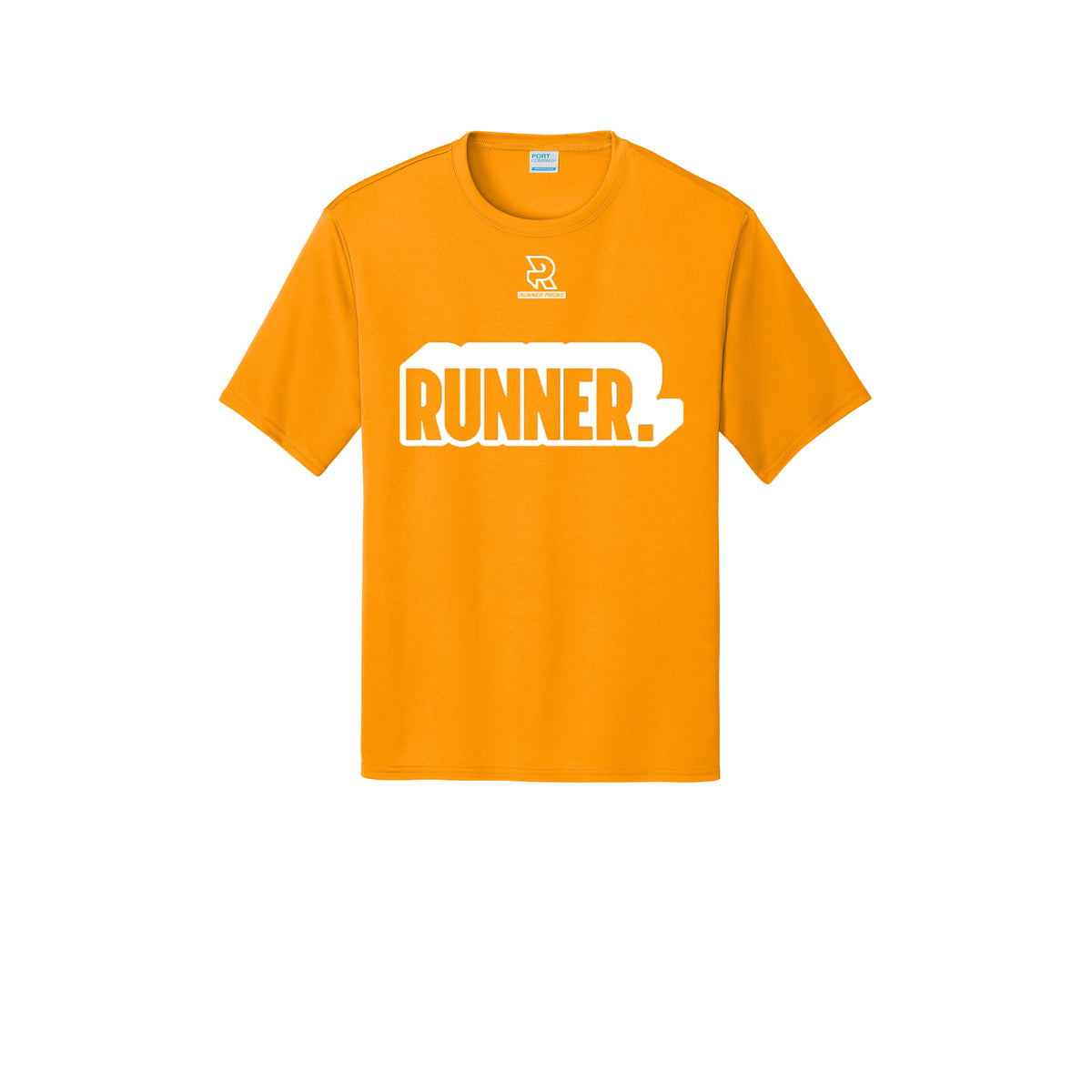 RUNNER DNA (White) - Short Sleeve Performance Tee