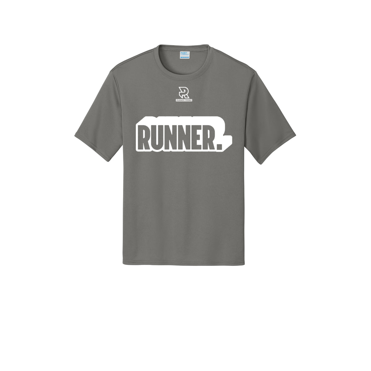 RUNNER DNA (White) - Short Sleeve Performance Tee