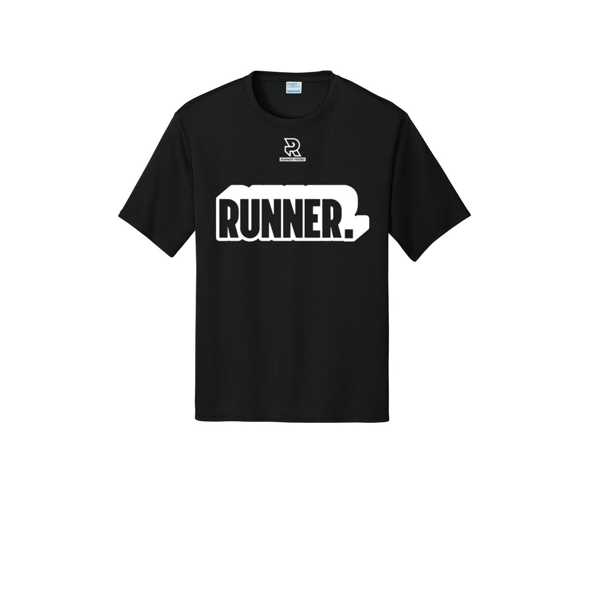 RUNNER DNA (White) - Short Sleeve Performance Tee