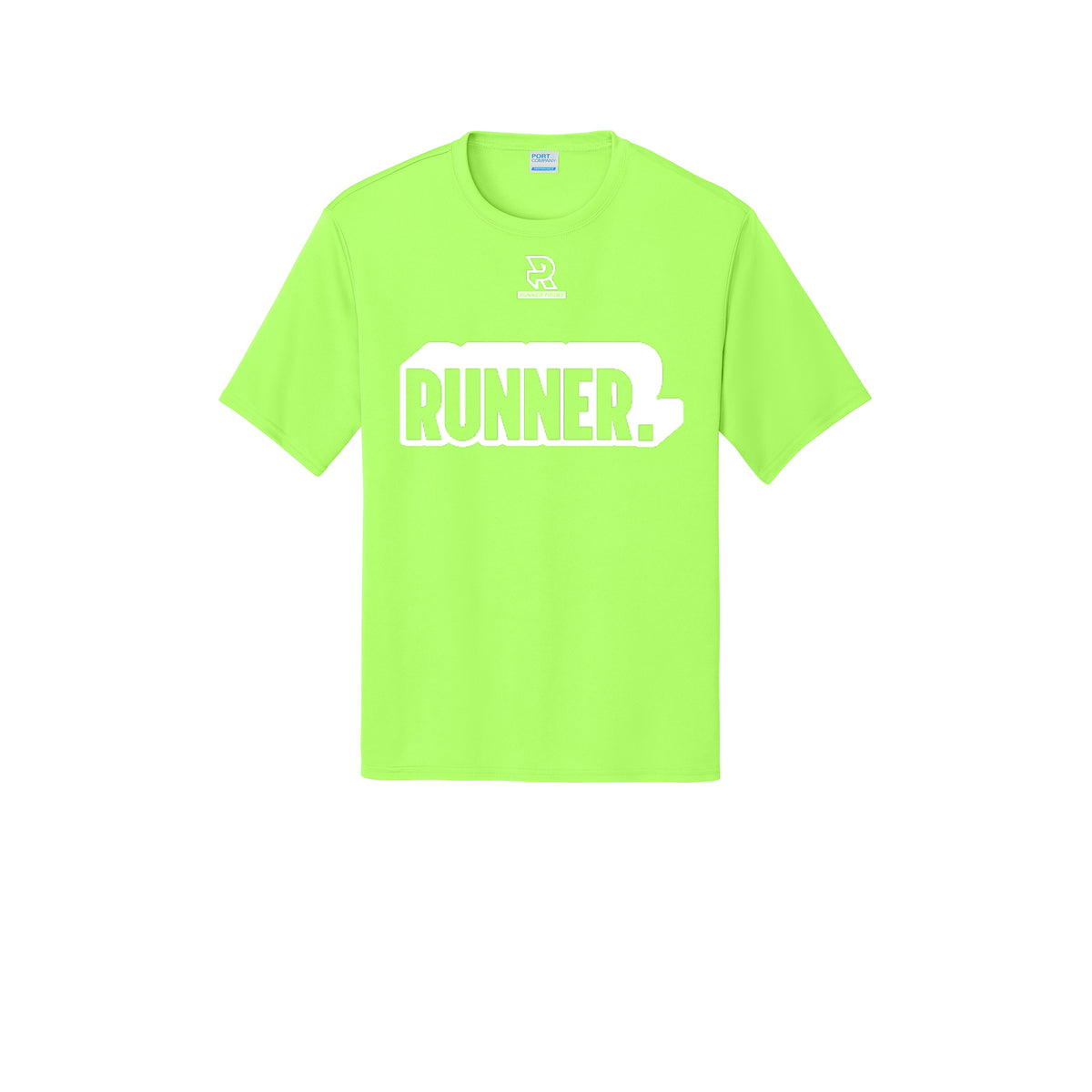 RUNNER DNA (White) - Short Sleeve Performance Tee