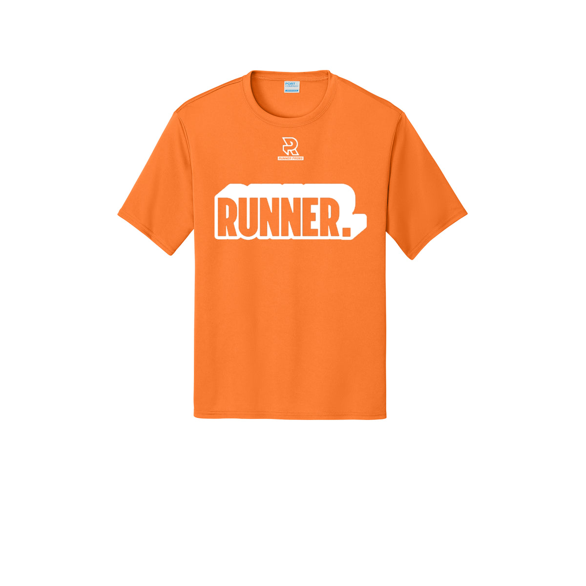 RUNNER DNA (White) - Short Sleeve Performance Tee