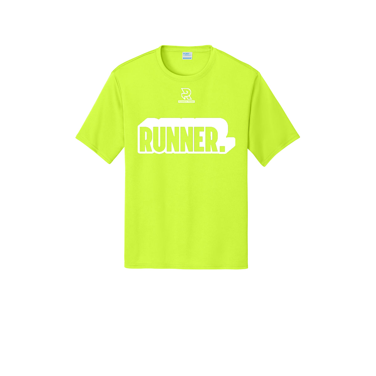 RUNNER DNA (White) - Short Sleeve Performance Tee