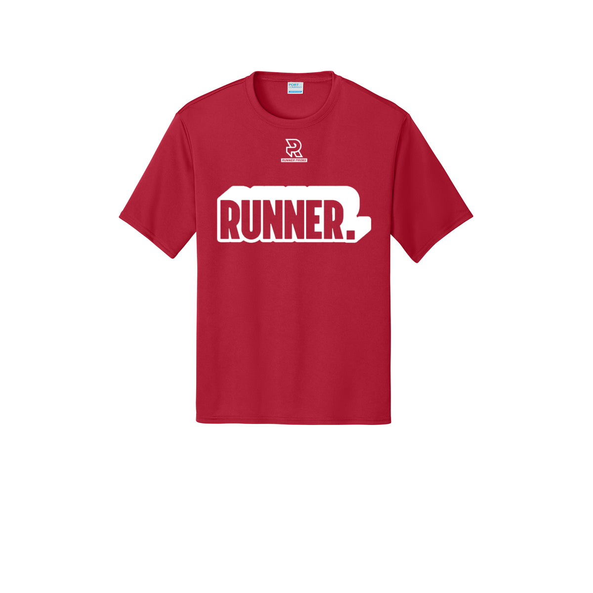 RUNNER DNA (White) - Short Sleeve Performance Tee