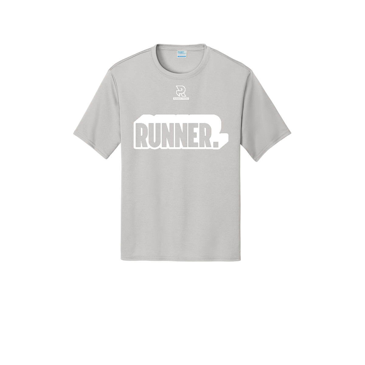 RUNNER DNA (White) - Short Sleeve Performance Tee