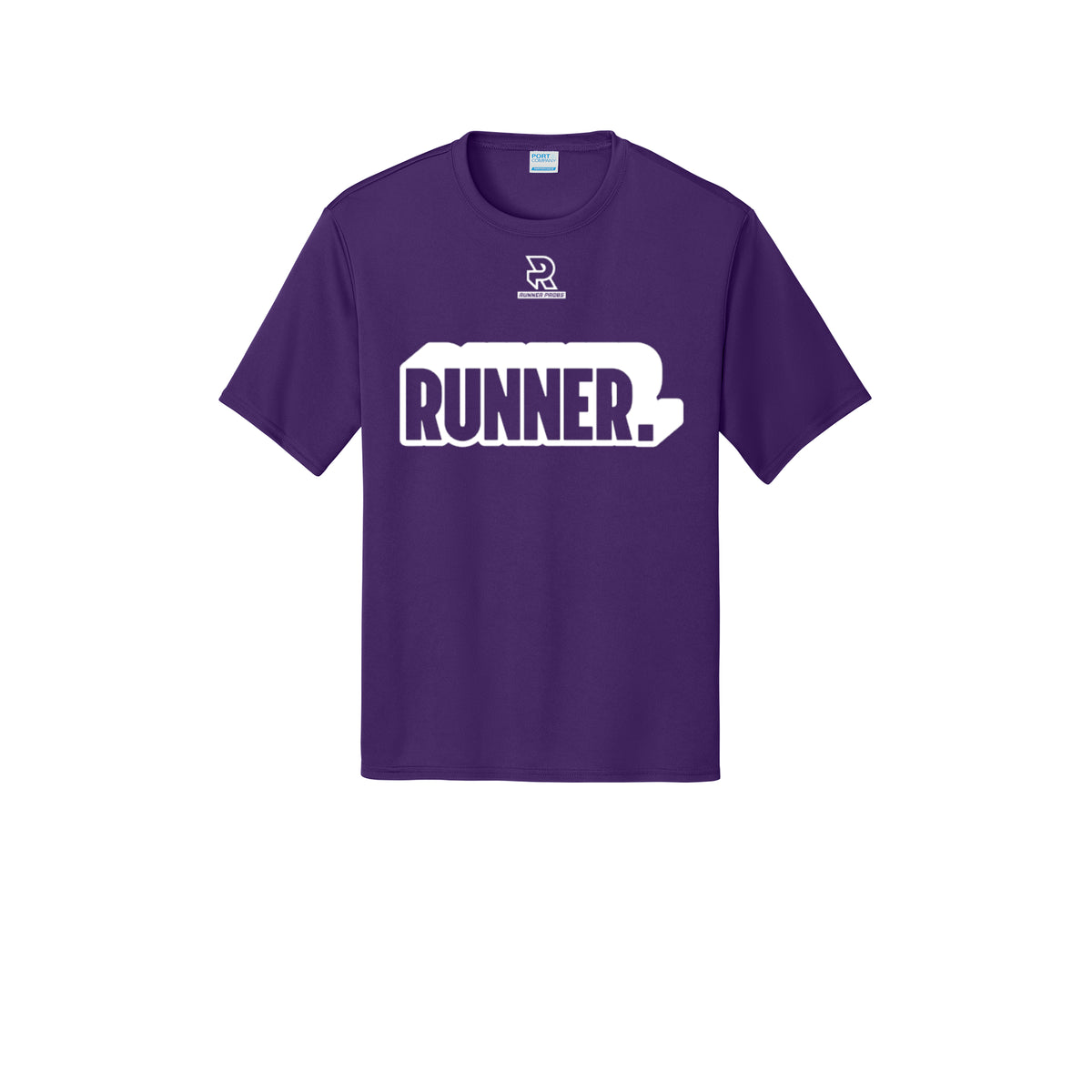 RUNNER DNA (White) - Short Sleeve Performance Tee