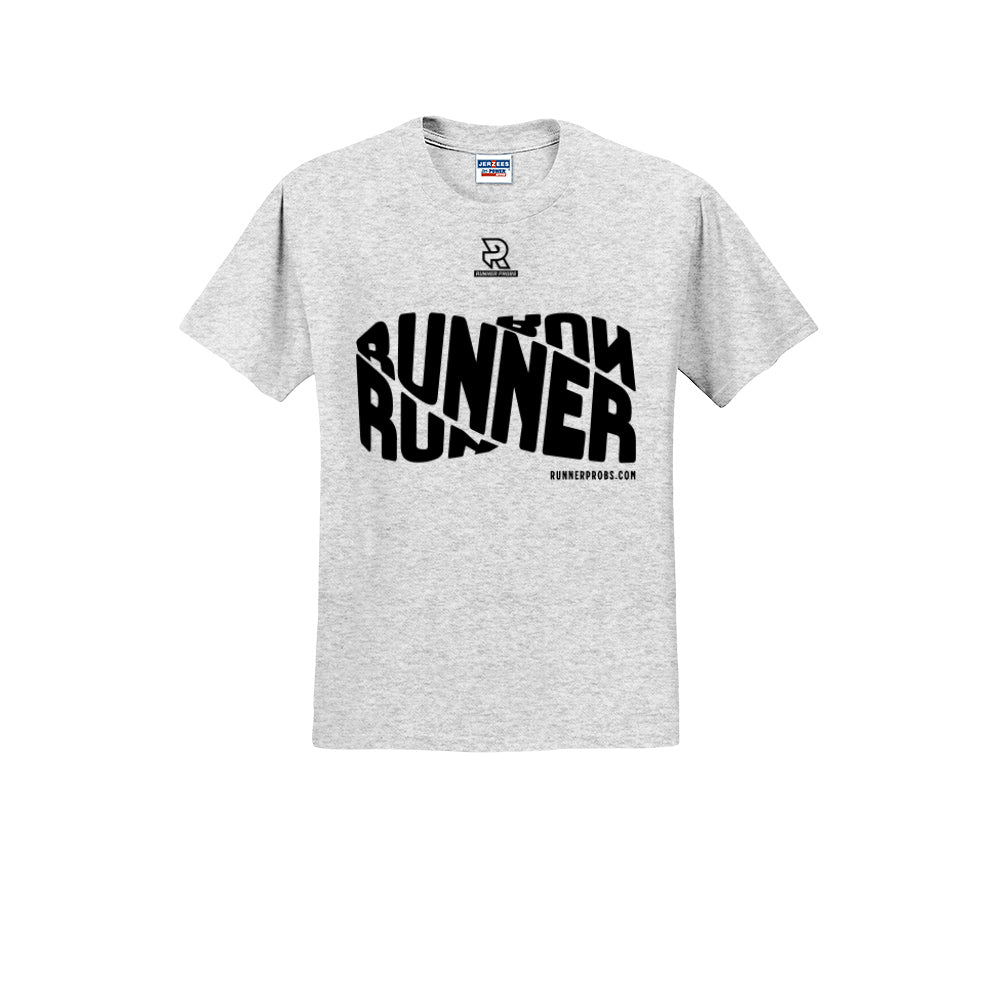 RUNNER DNA (Black) - Short Sleeve 50/50 Tee