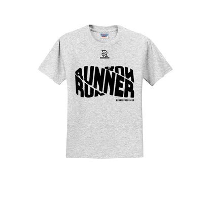 RUNNER DNA (Black) - Short Sleeve 50/50 Tee