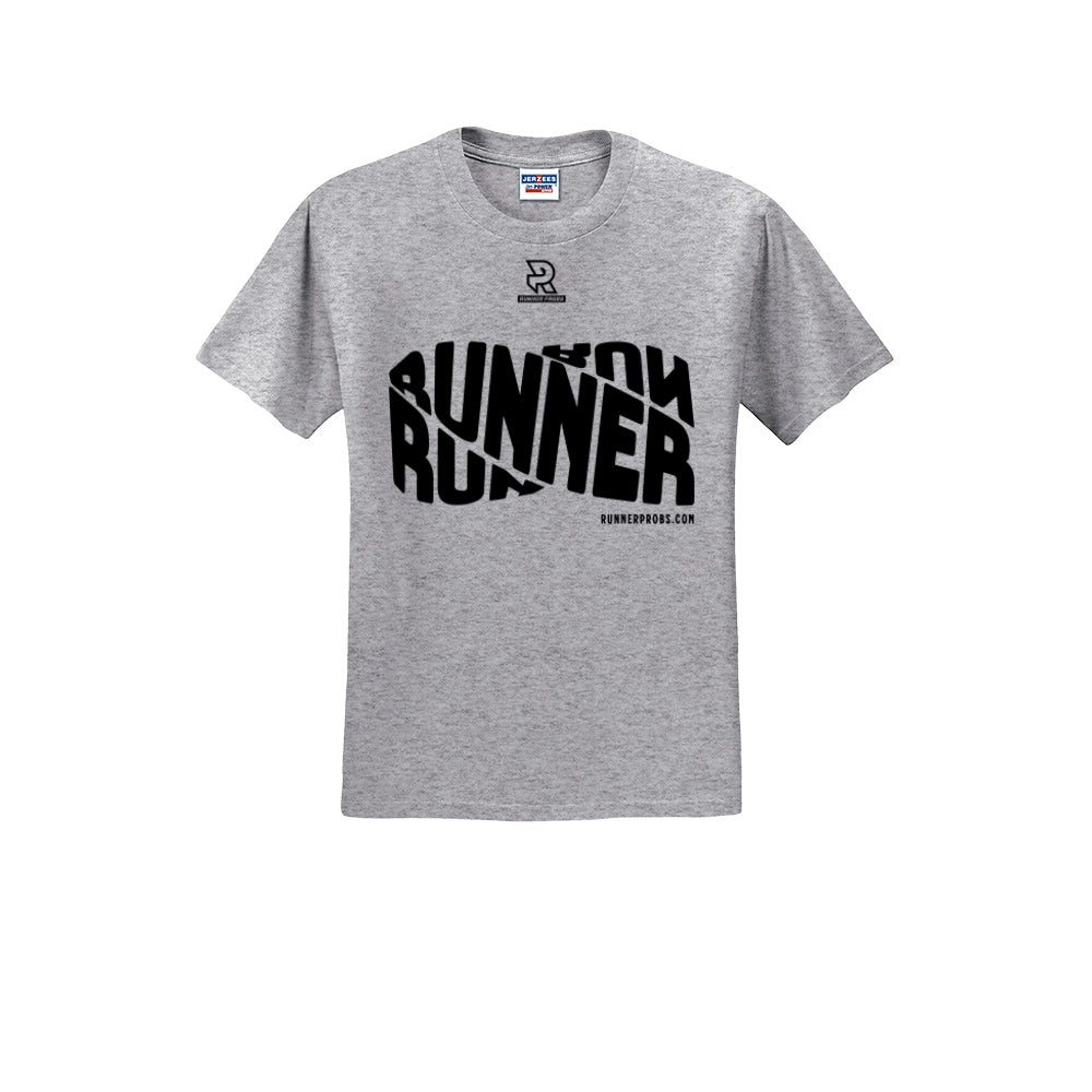 RUNNER DNA (Black) - Short Sleeve 50/50 Tee