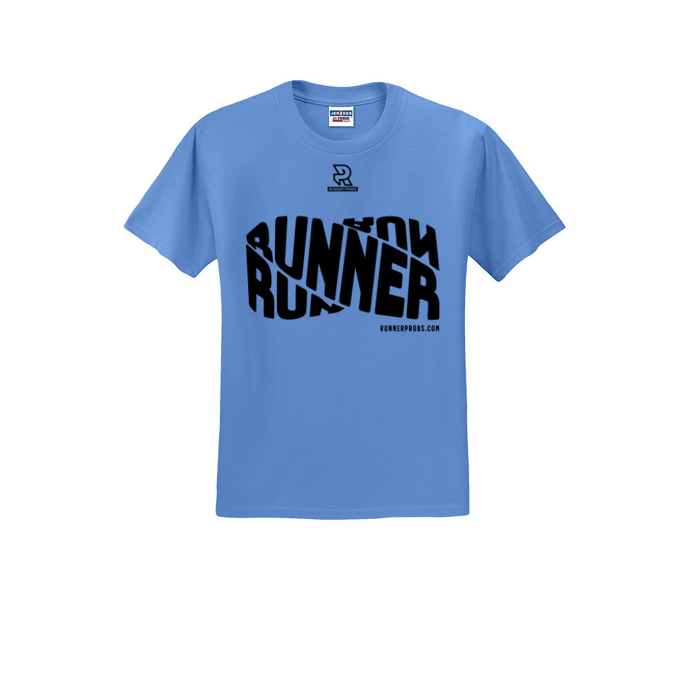 RUNNER DNA (Black) - Short Sleeve 50/50 Tee