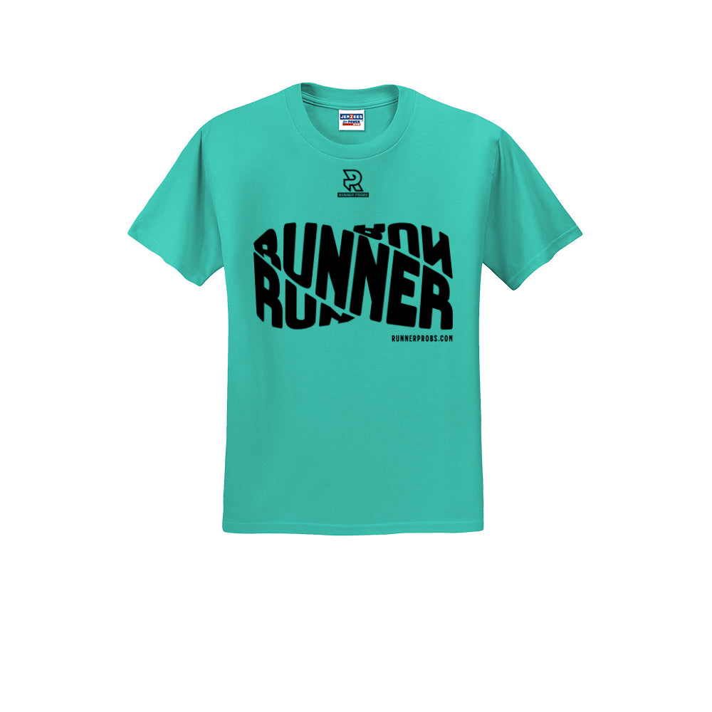RUNNER DNA (Black) - Short Sleeve 50/50 Tee