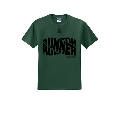 RUNNER DNA (Black) - Short Sleeve 50/50 Tee