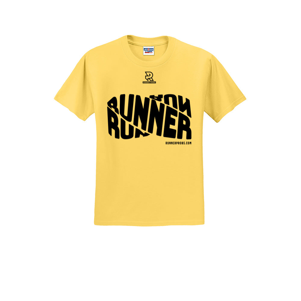 RUNNER DNA (Black) - Short Sleeve 50/50 Tee