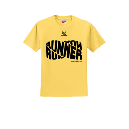 RUNNER DNA (Black) - Short Sleeve 50/50 Tee