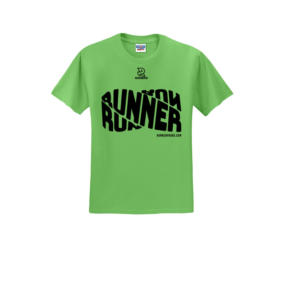 RUNNER DNA (Black) - Short Sleeve 50/50 Tee