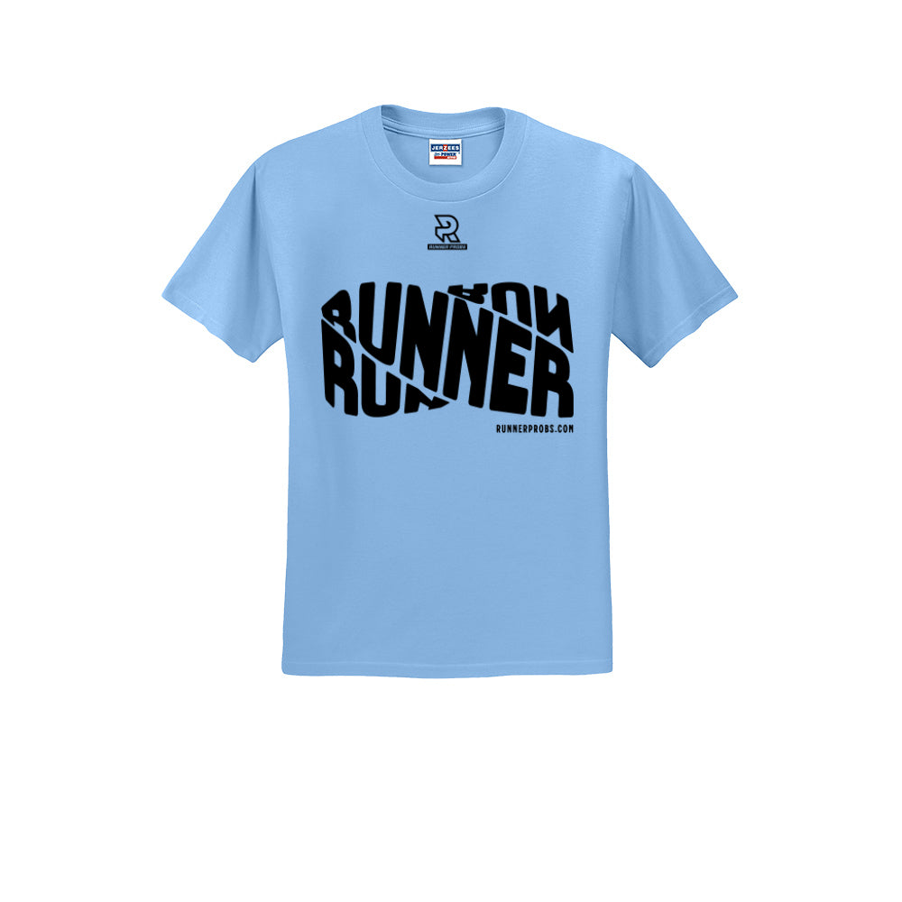 RUNNER DNA (Black) - Short Sleeve 50/50 Tee
