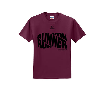RUNNER DNA (Black) - Short Sleeve 50/50 Tee