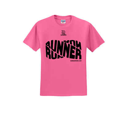 RUNNER DNA (Black) - Short Sleeve 50/50 Tee