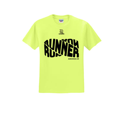 RUNNER DNA (Black) - Short Sleeve 50/50 Tee