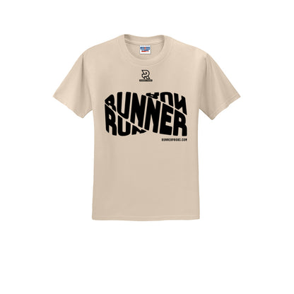 RUNNER DNA (Black) - Short Sleeve 50/50 Tee