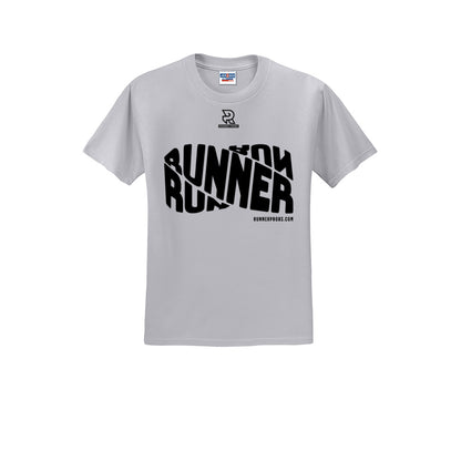RUNNER DNA (Black) - Short Sleeve 50/50 Tee