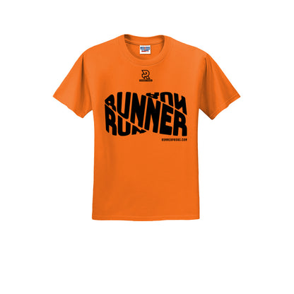 RUNNER DNA (Black) - Short Sleeve 50/50 Tee