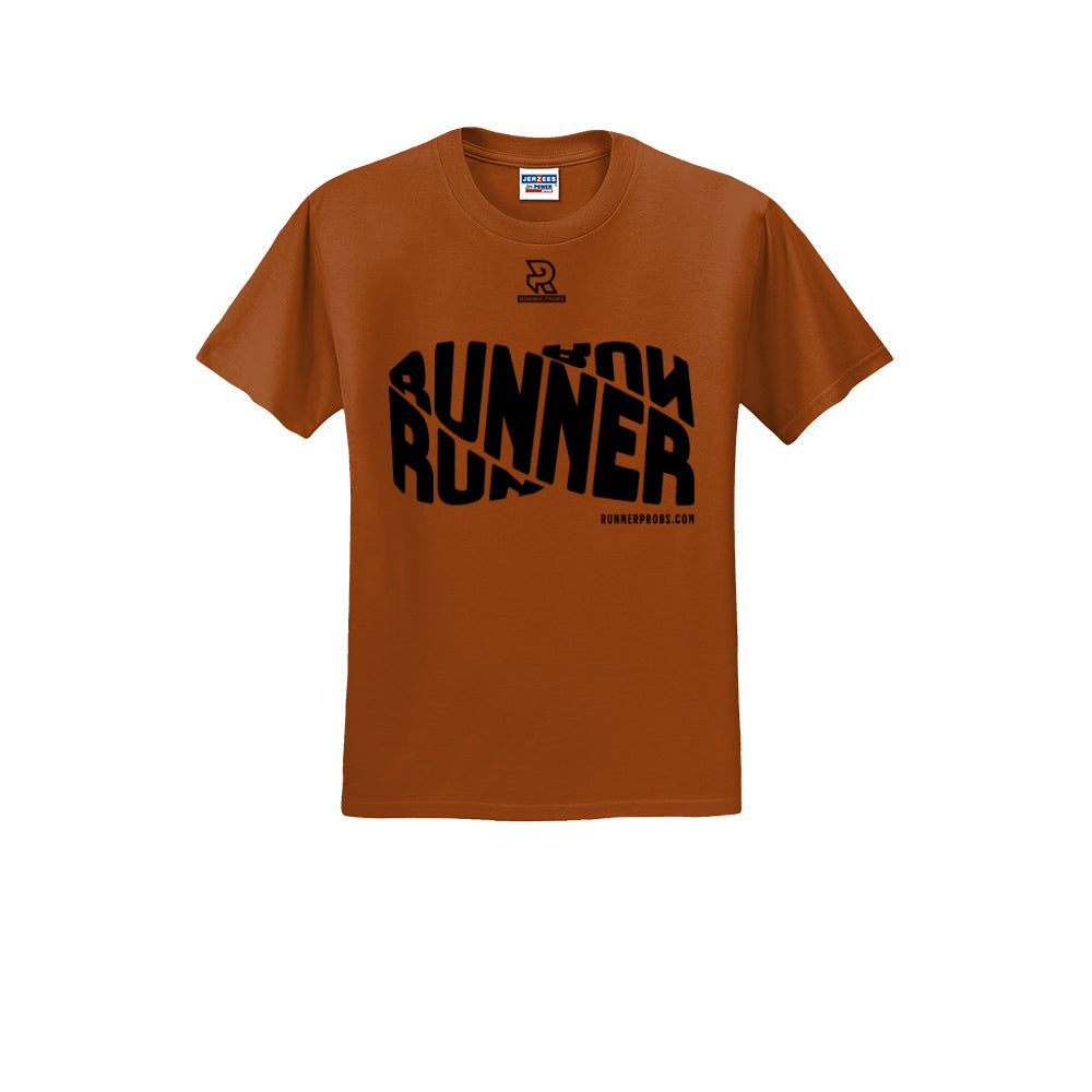 RUNNER DNA (Black) - Short Sleeve 50/50 Tee