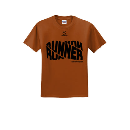 RUNNER DNA (Black) - Short Sleeve 50/50 Tee