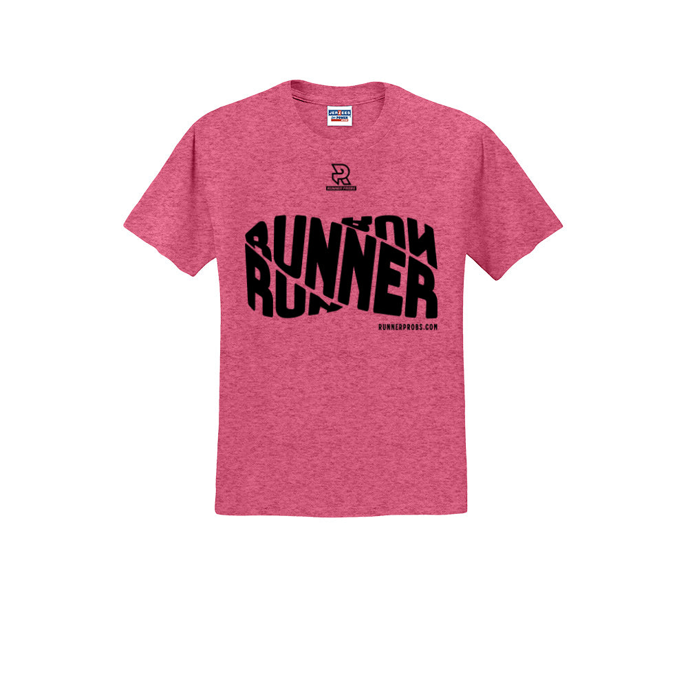 RUNNER DNA (Black) - Short Sleeve 50/50 Tee