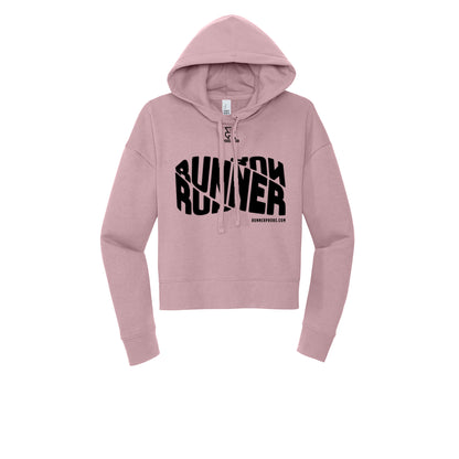 RUNNER DNA (Black) - Womens Fleece Hoodie