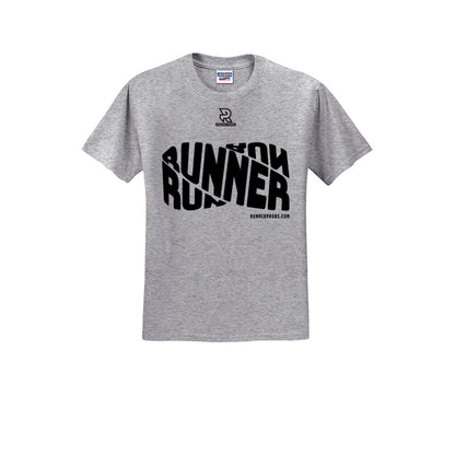 RUNNER DNA (Black) - Short Sleeve Cotton Tee