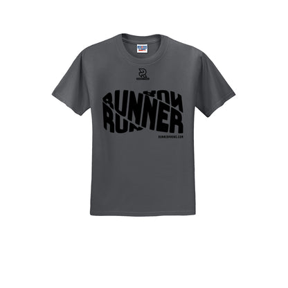 RUNNER DNA (Black) - Short Sleeve Cotton Tee