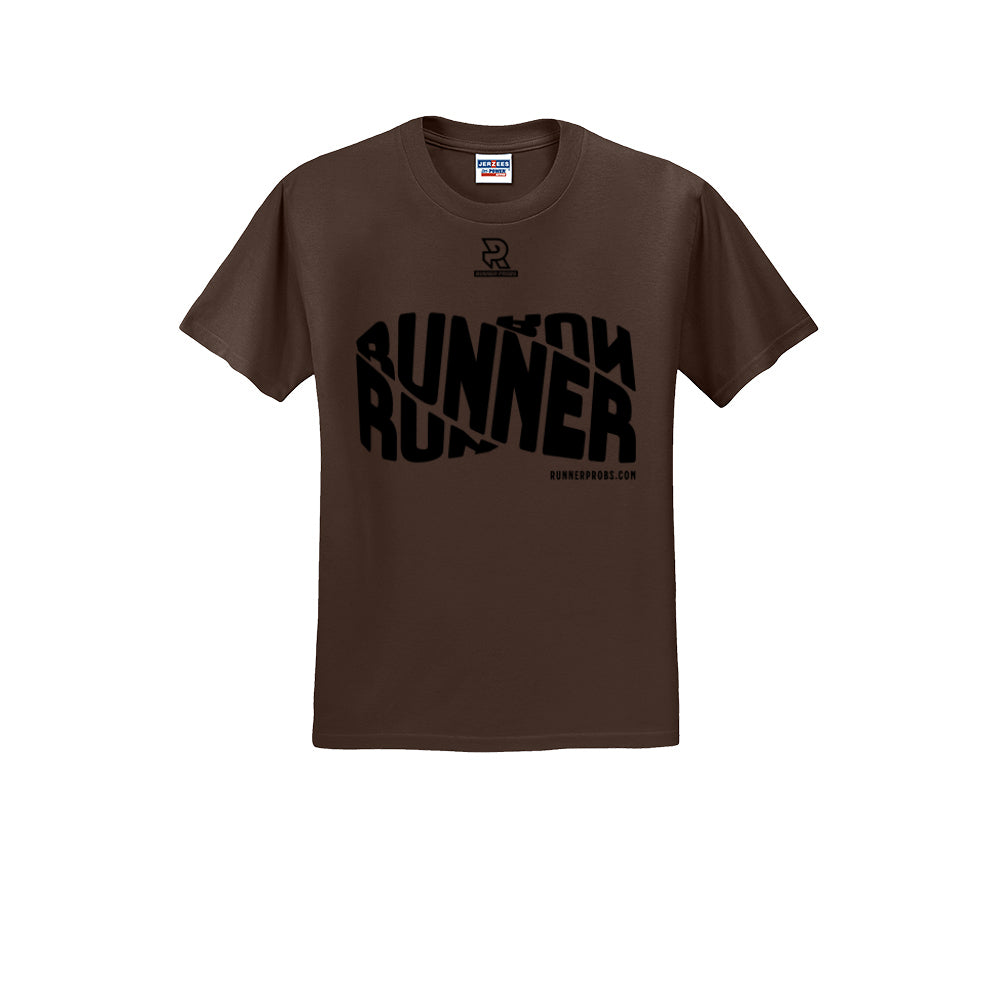 RUNNER DNA (Black) - Short Sleeve Cotton Tee