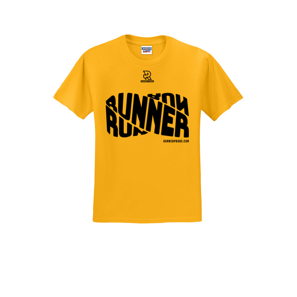 RUNNER DNA (Black) - Short Sleeve Cotton Tee