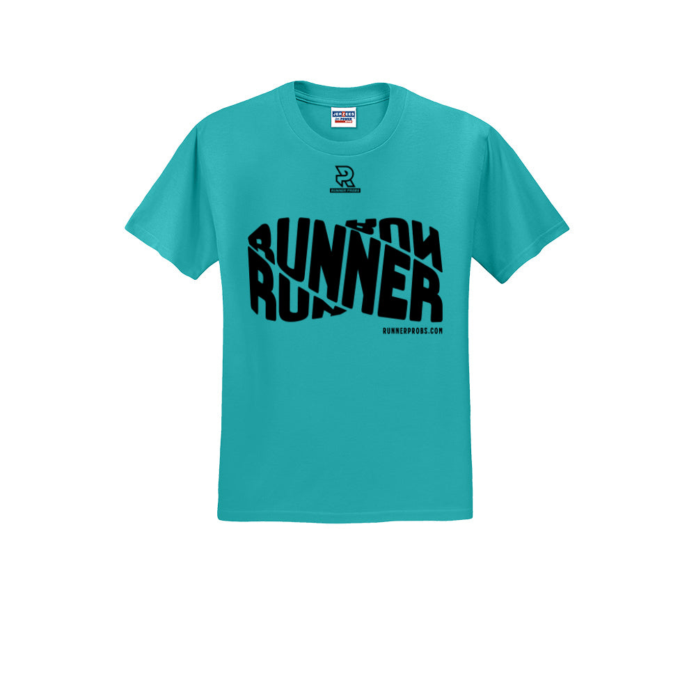 RUNNER DNA (Black) - Short Sleeve Cotton Tee