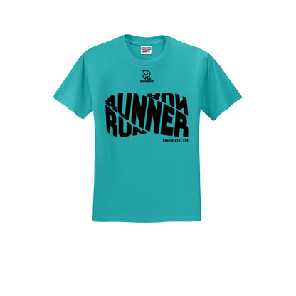 RUNNER DNA (Black) - Short Sleeve Cotton Tee