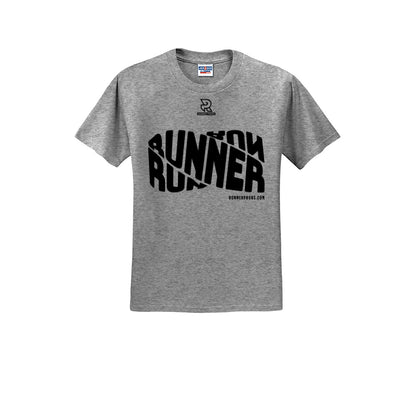 RUNNER DNA (Black) - Short Sleeve Cotton Tee