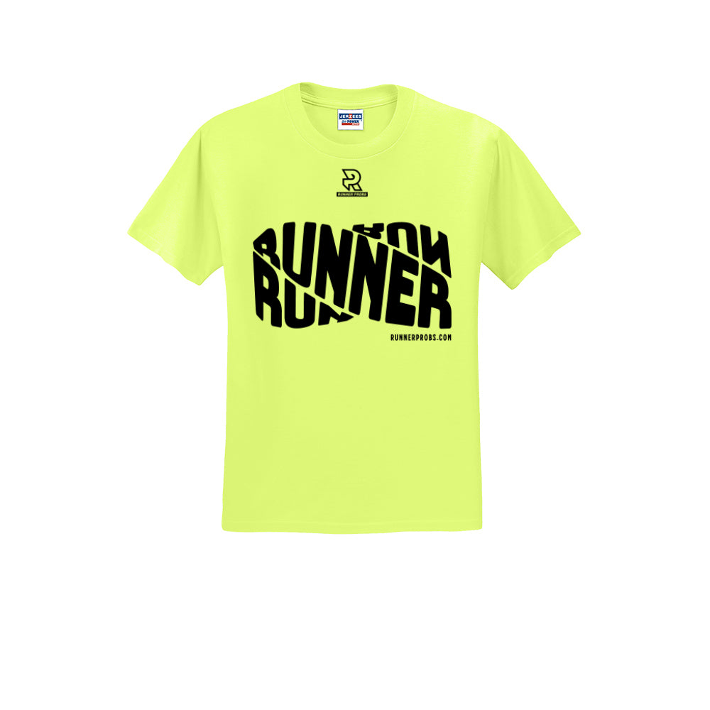 RUNNER DNA (Black) - Short Sleeve Cotton Tee