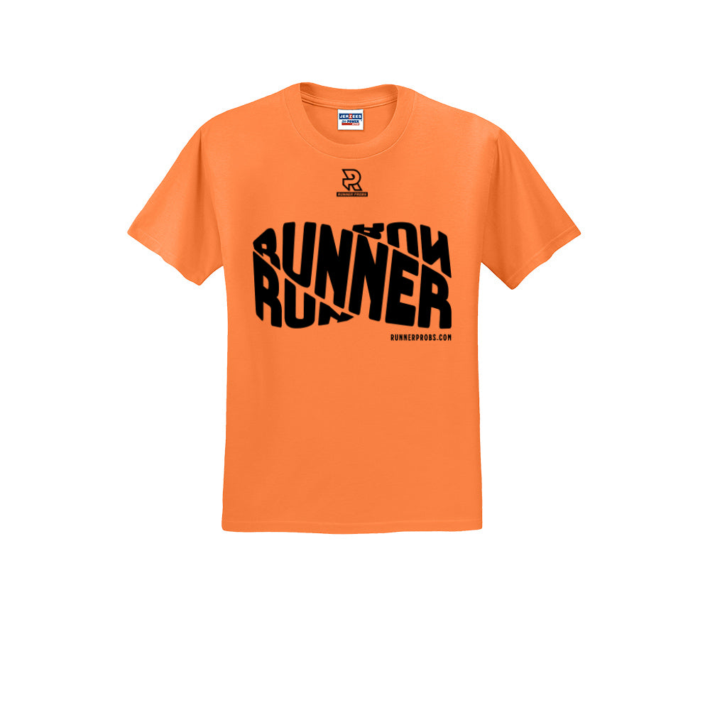 RUNNER DNA (Black) - Short Sleeve Cotton Tee