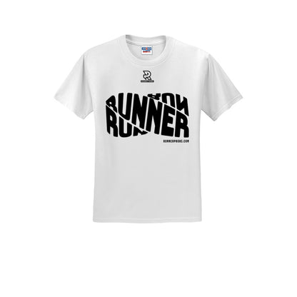 RUNNER DNA (Black) - Short Sleeve Cotton Tee