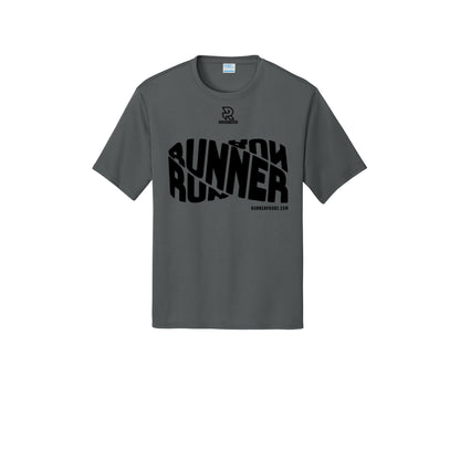 RUNNER DNA (Black) - Short Sleeve Performance Tee