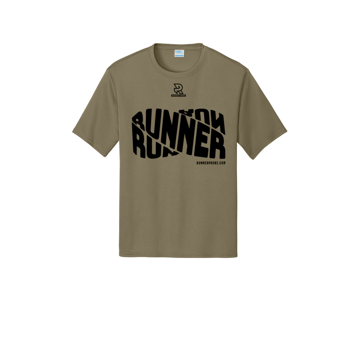 RUNNER DNA (Black) - Short Sleeve Performance Tee
