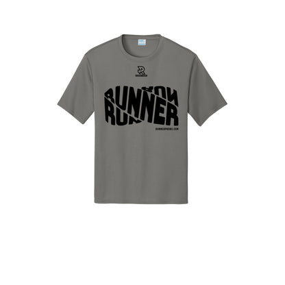 RUNNER DNA (Black) - Short Sleeve Performance Tee