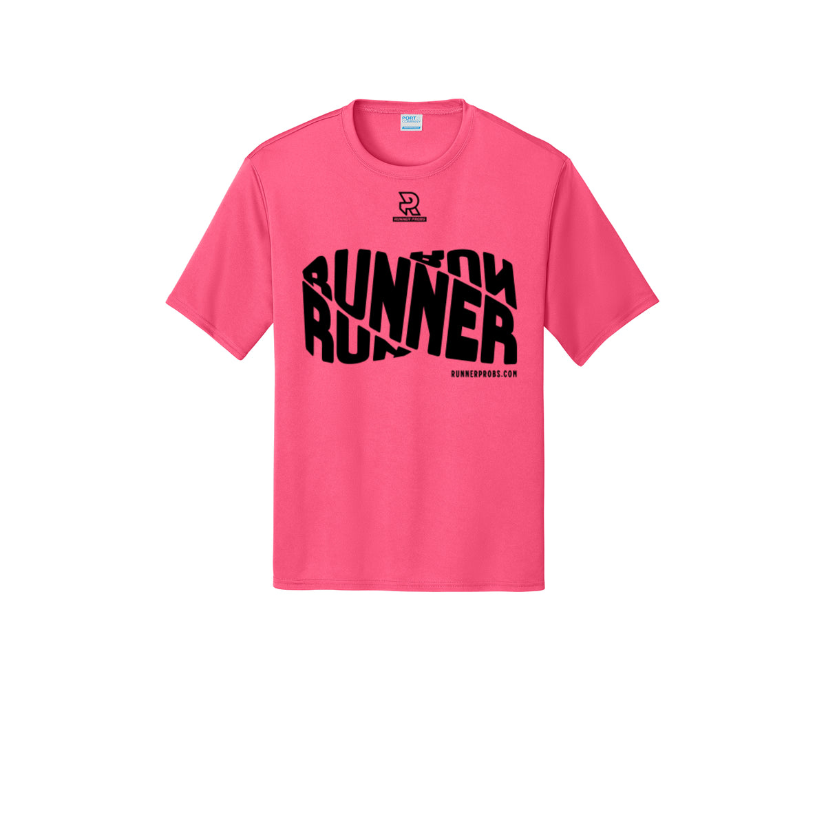 RUNNER DNA (Black) - Short Sleeve Performance Tee