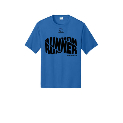 RUNNER DNA (Black) - Short Sleeve Performance Tee