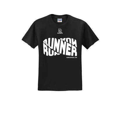 RUNNER DNA (White) - Short Sleeve Cotton Tee