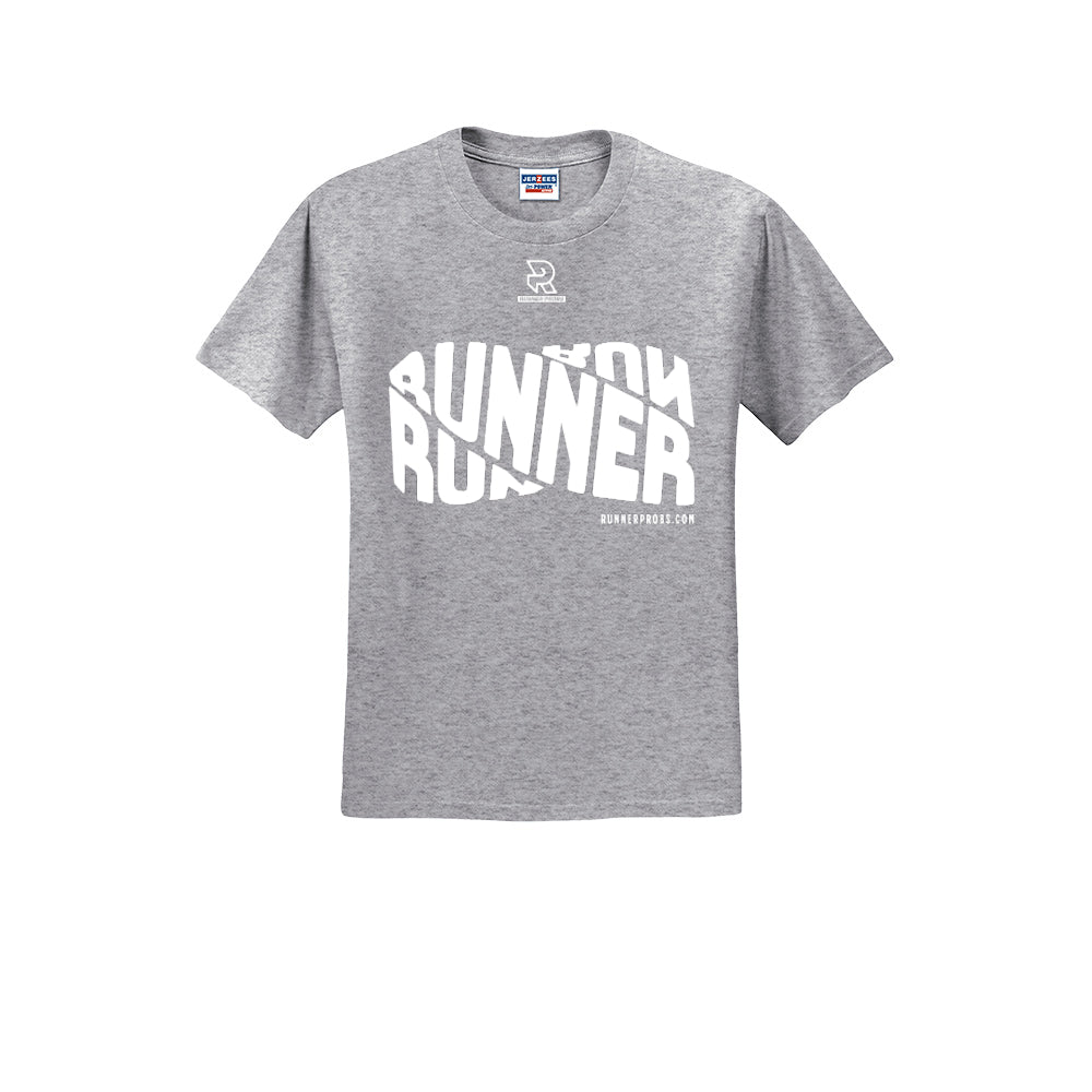 RUNNER DNA (White) - Short Sleeve Cotton Tee