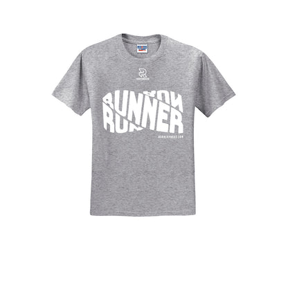 RUNNER DNA (White) - Short Sleeve Cotton Tee