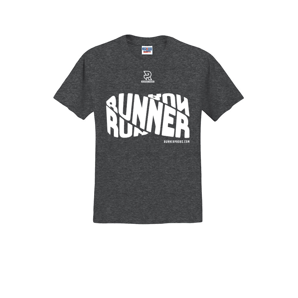 RUNNER DNA (White) - Short Sleeve Cotton Tee