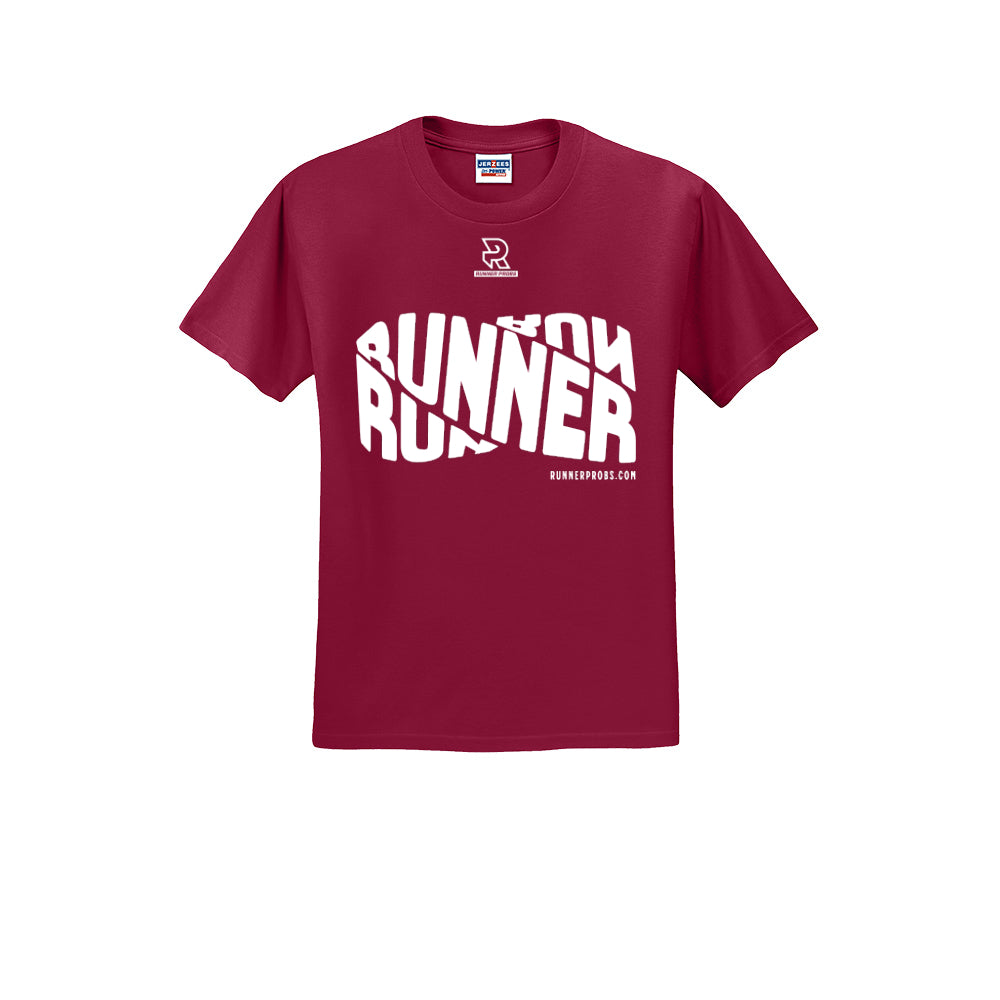 RUNNER DNA (White) - Short Sleeve Cotton Tee