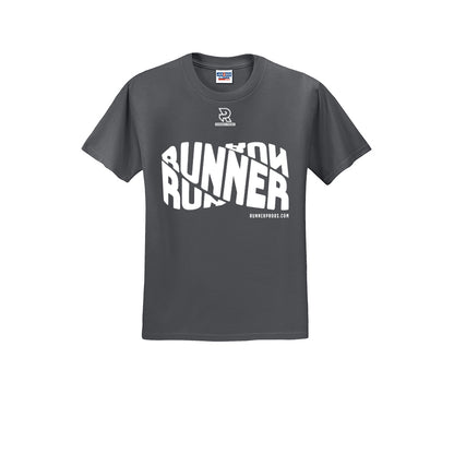 RUNNER DNA (White) - Short Sleeve Cotton Tee